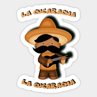 La Cucaracha, Cancion Mexicana / Mexican Song Sticker